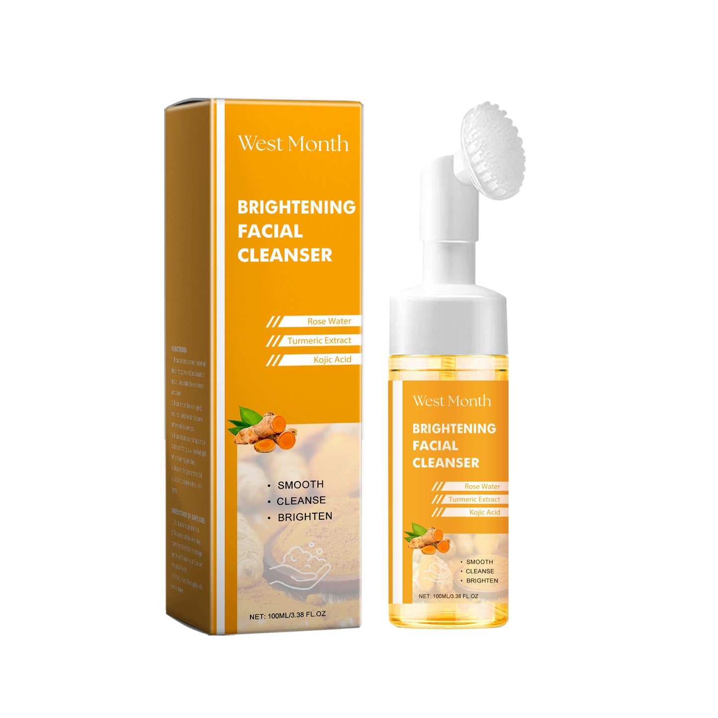 Turmeric Facial Cleanser Mild Facial Skin