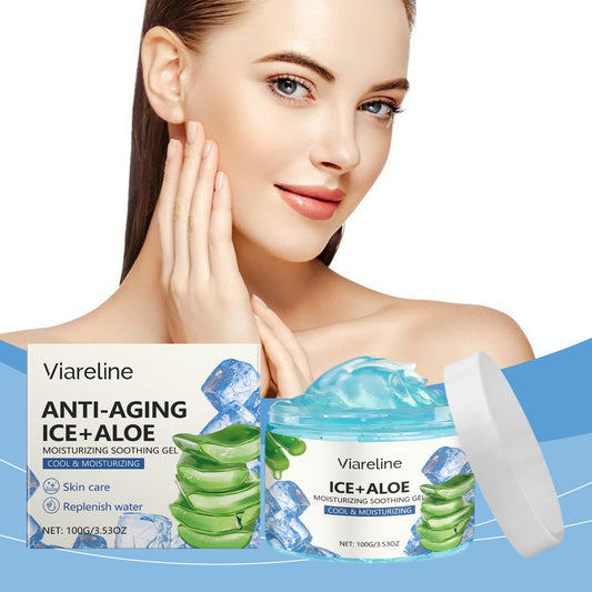 Aloe Moisturizing Hydrating Gel Facial Skin After Sun Exposure Facial Care